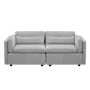 Liam 3 Seater Sofa - Slate - 19
