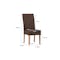Nora Dining Chair - Cocoa, Chestnut - 5