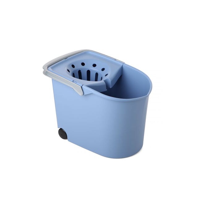 Tatay Lightweight Mop Bucket with Wheels 13L - Blue - 0