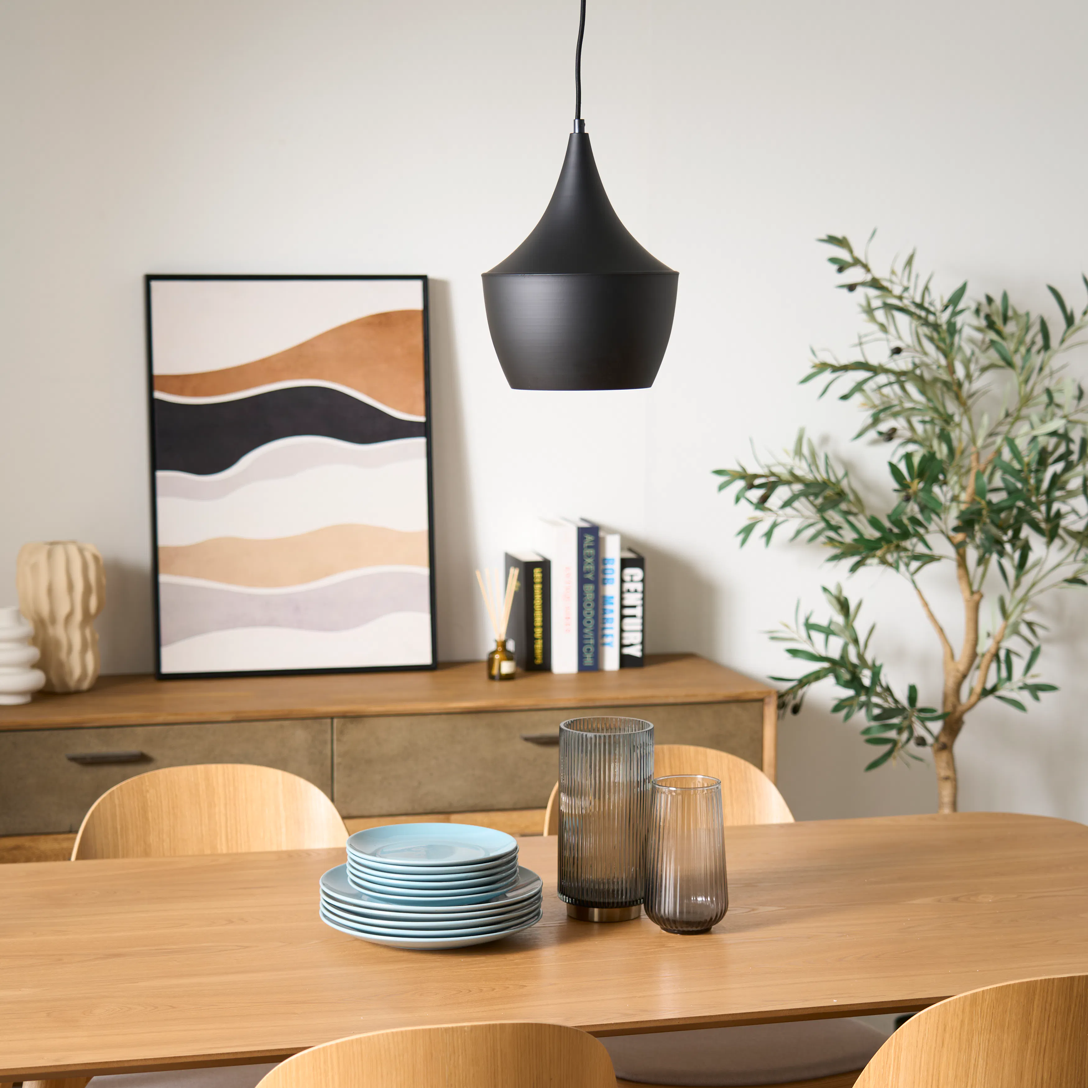 Sven Bell Pendant Lamp - Black - 9