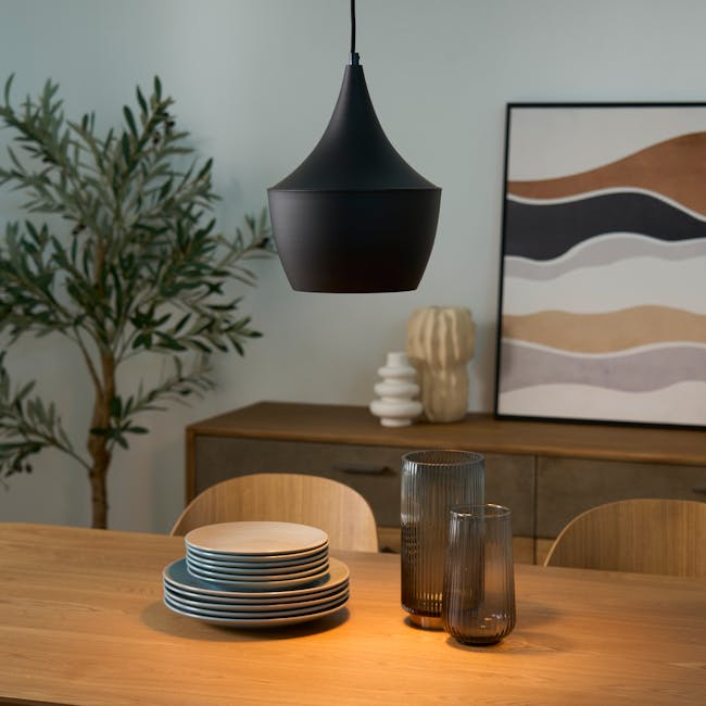 Sven Bell Pendant Lamp - Black - 11