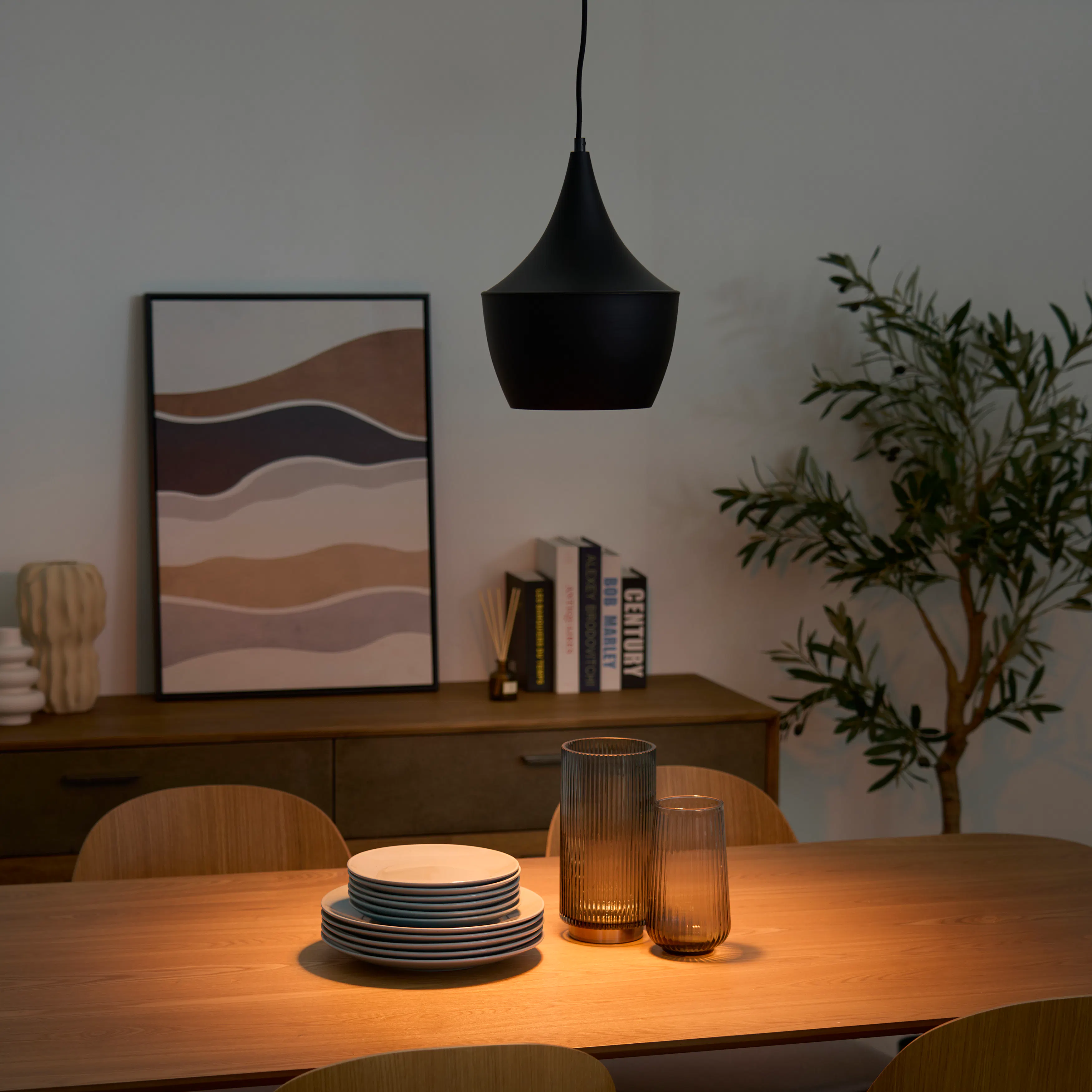 Sven Bell Pendant Lamp - Black - 7