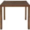 Clarkson Dining Table 1.8m in Cocoa with 4 Imogen Dining Chairs in Chestnut - 4