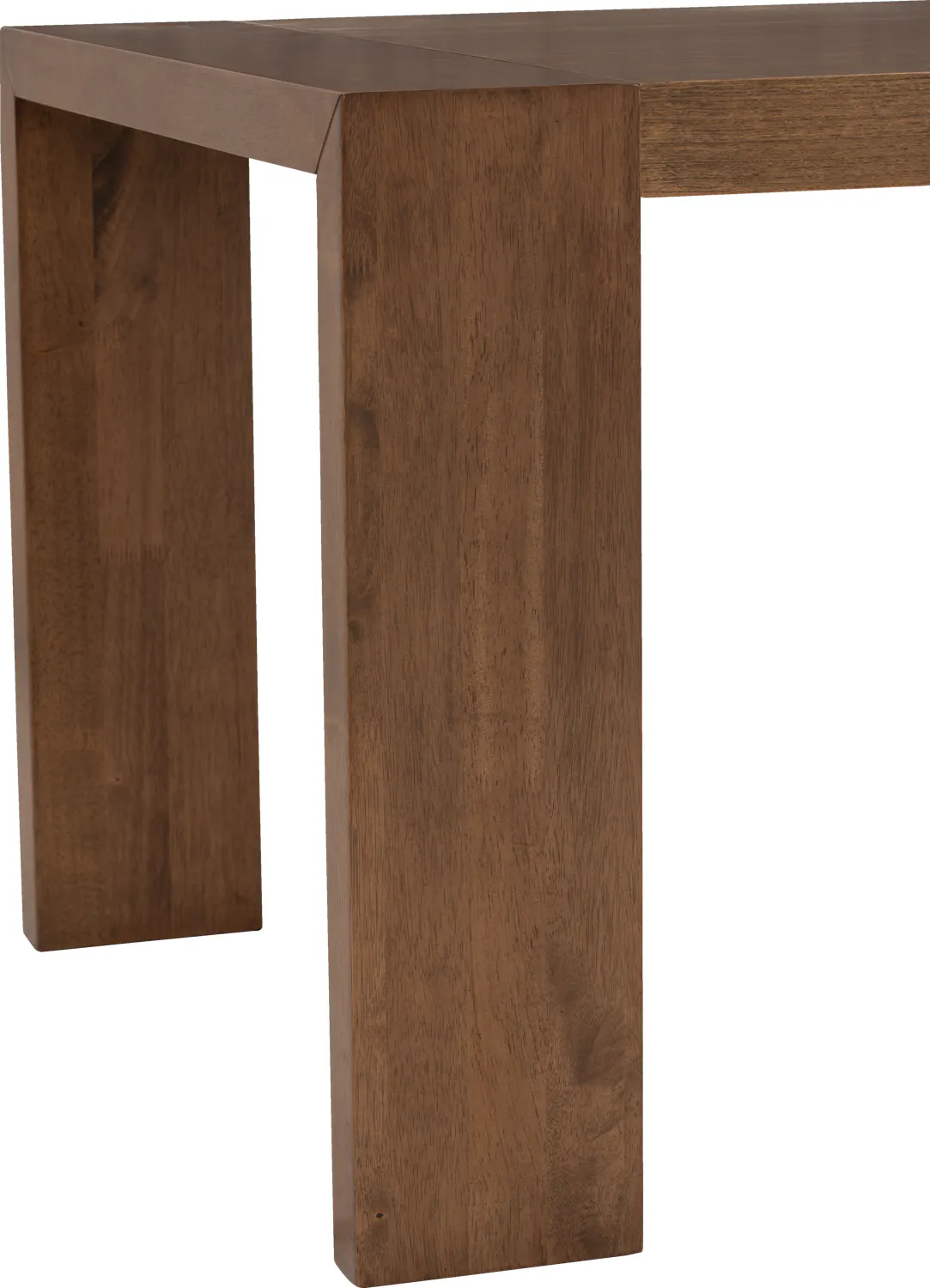 Clarkson Dining Table 1.8m - Cocoa - 15 - Wooden table with smooth finish, rectangular shape, sturdy legs, natural wood