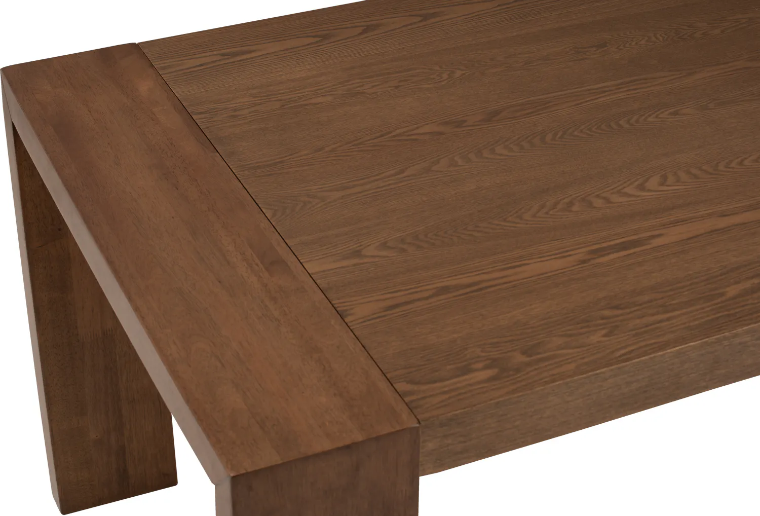 Clarkson Dining Table 1.8m - Cocoa - 13 - Wooden table, natural wood finish, rich brown hue, smooth surface, sturdy