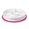 OXO Tot Stick & Stay Divided Plate - Pink - 0