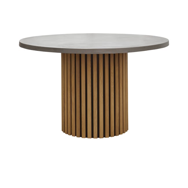 Ellie Round Concrete Dining Table 1.2m - 5