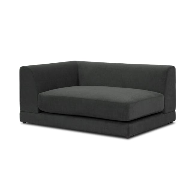 Abby Chaise Lounge Sofa - Granite - 3