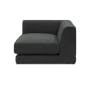 Abby Chaise Lounge Sofa - Granite - 8