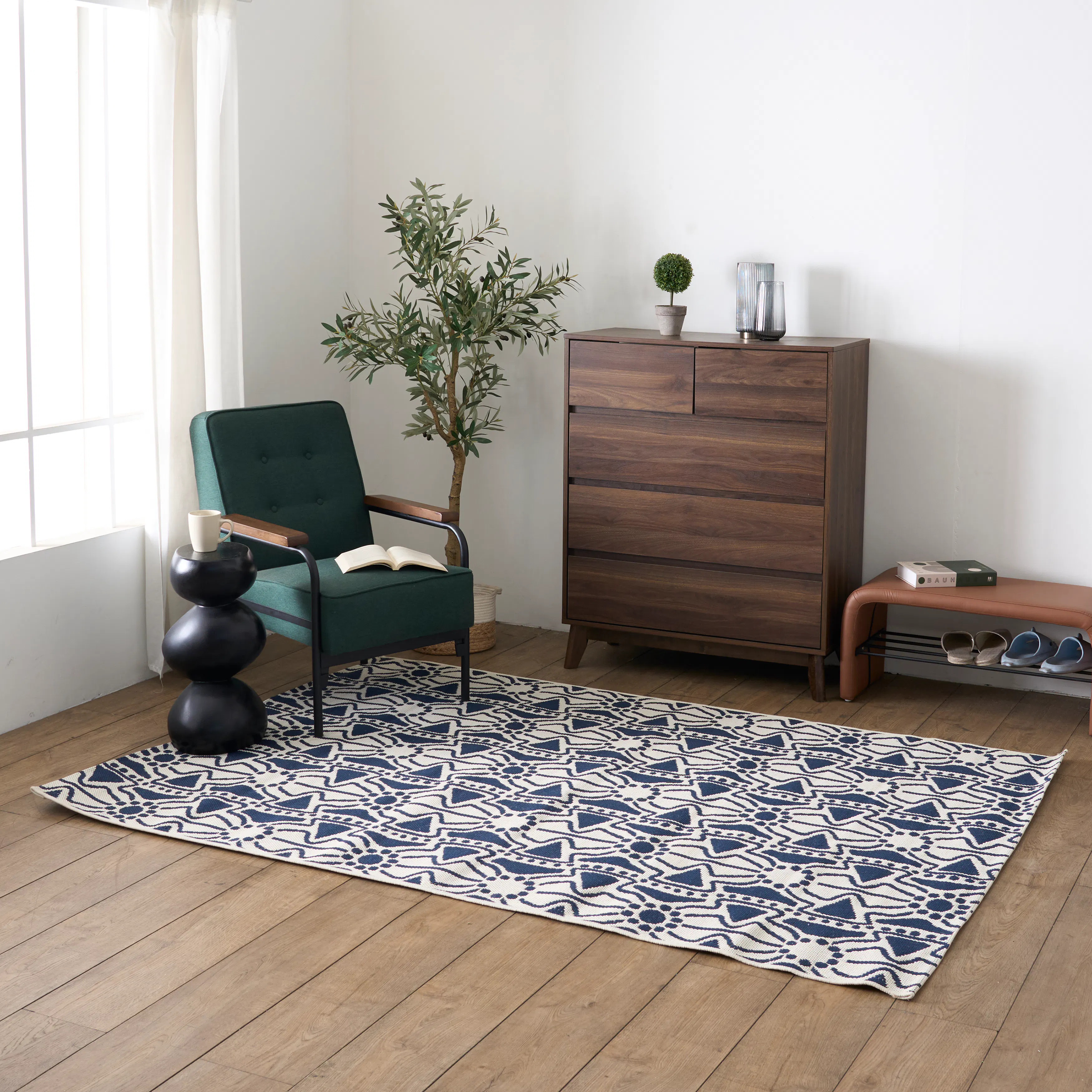 Durba Low Pile Rug - 2.3m x 1.6m - 9