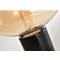 Karl Johan Marble Table Lamp - Black, Amber - 2