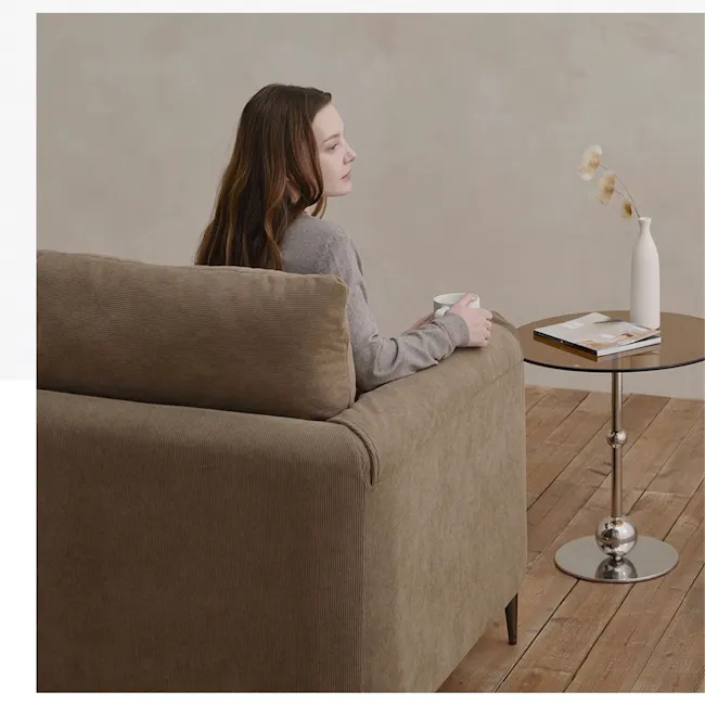 Taro 2 Seater Sofa - Mocha - 9