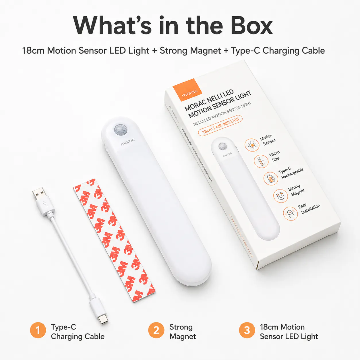 Nellie LED Wireless Sensor Light - 11