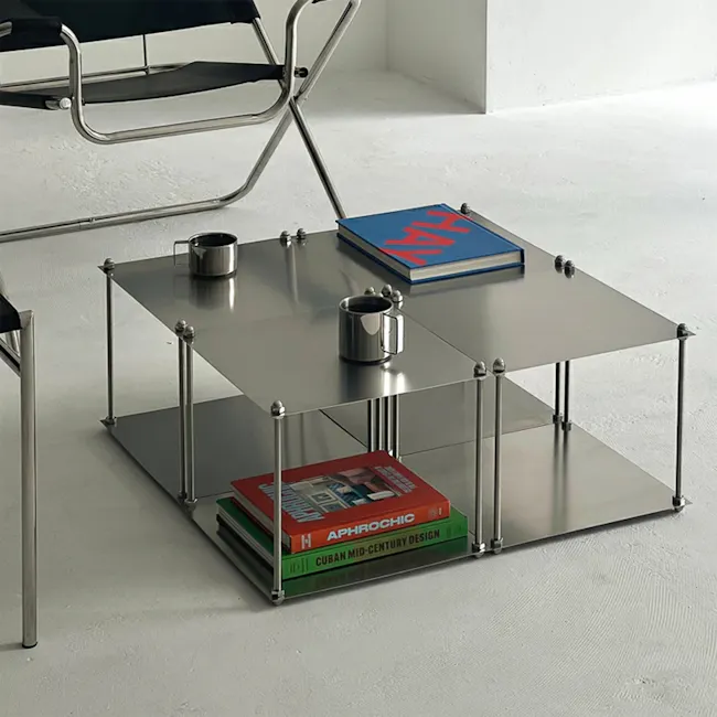 (As-is) Baus Modular 3-Tier Shelf (Stainless Steel) - 1 - 7