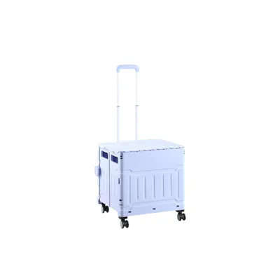 Foldgo 70L Multifuctional Folding Trolley - Lilac