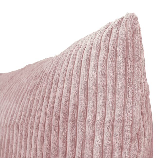 Emeri Large Corduroy Cushion Cover - Blush - 1