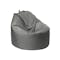 Oomph Spill-Proof Bean Bag - Ash Grey (2 Sizes) - 0