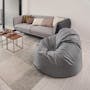 Oomph Spill-Proof Bean Bag - Ash Grey (2 Sizes) - 1