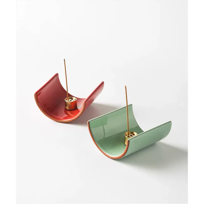 Collo Incense Holder - Red - 2