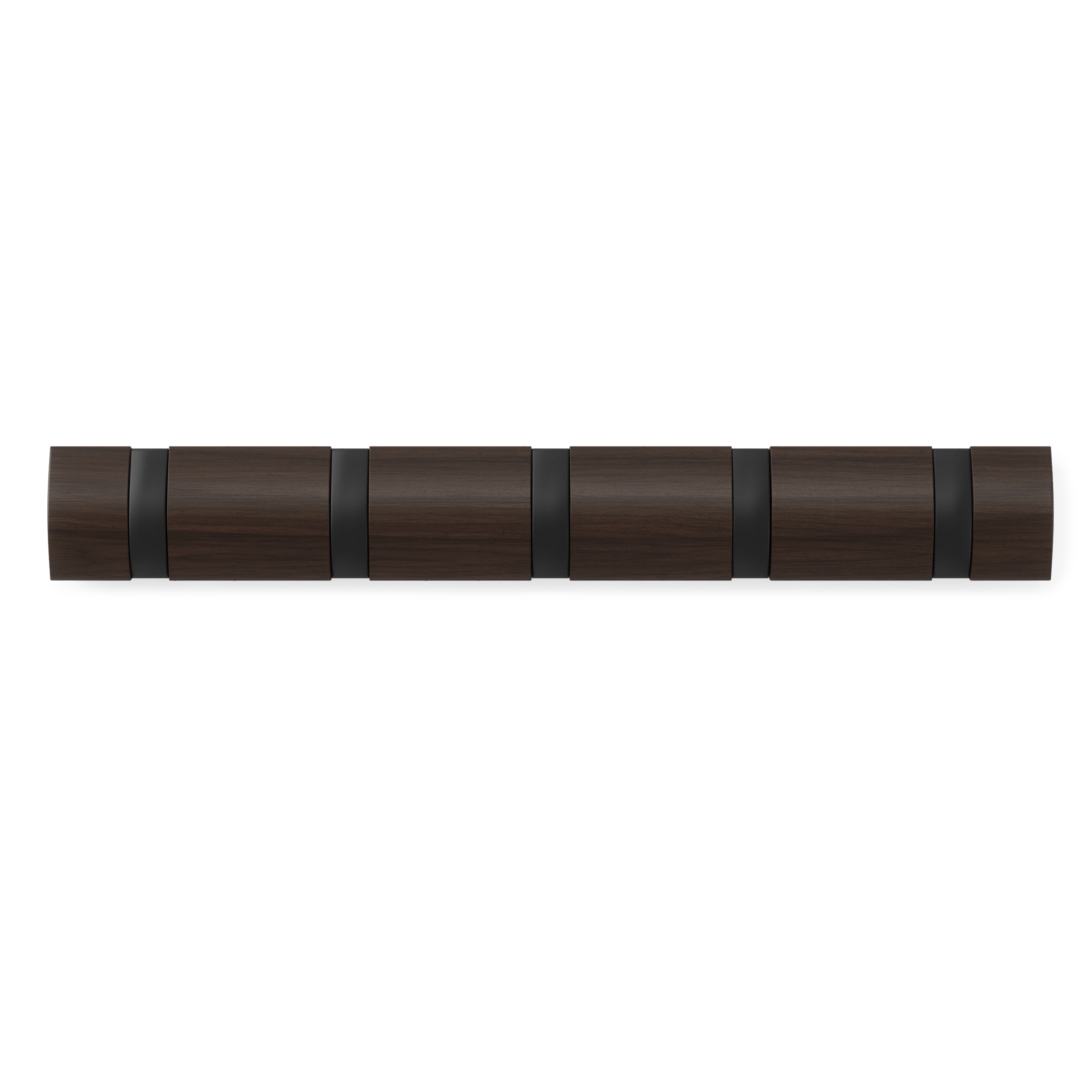 Flip 5 Hook - Black, Walnut