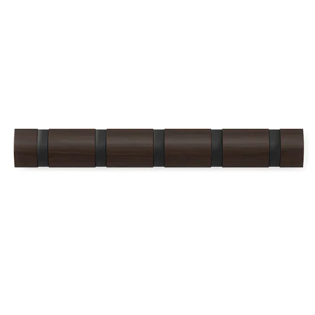 Flip 5 Hook - Black, Walnut - 1