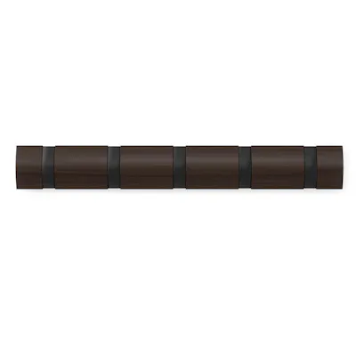 Flip 5 Hook - Black, Walnut
