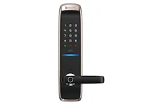 Solity Lever Handle Door LockGM-6000BKF - Champagne Gold