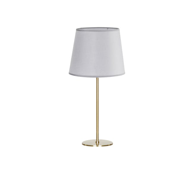 Billie Table Lamp - Light Grey - 0
