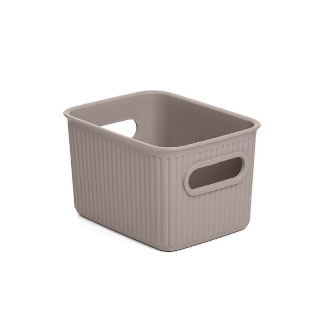 Tatay Organizer Storage Basket - Taupe (4 Sizes) - 5L - 9