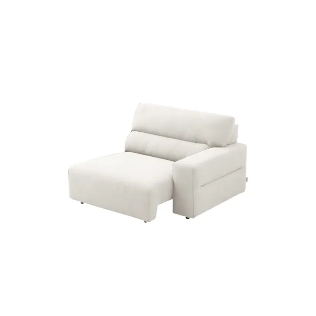 Forte Left Arm Power Sliding Extension Sofa Unit - Pearl River (Scratch Resistant) - 11