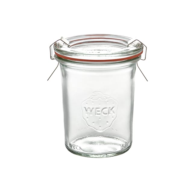 Weck Jar Mold with Glass Lid and Rubber Seal (7 Sizes) - 0