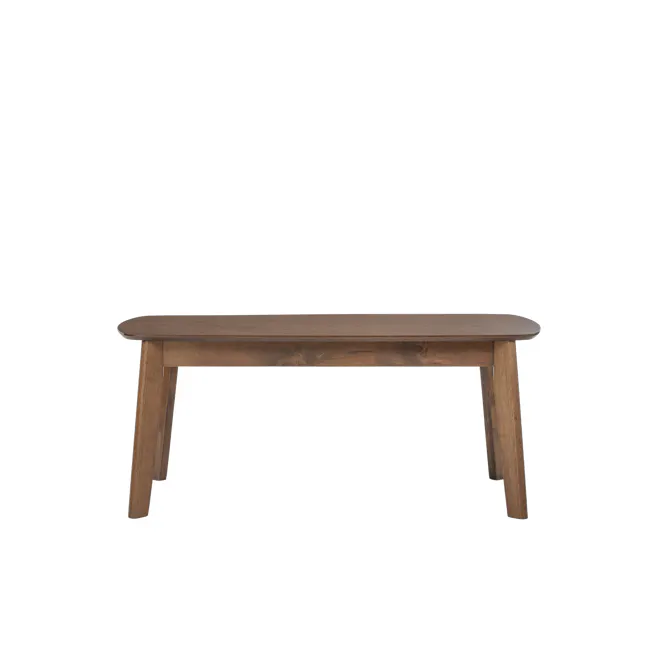Hiace High Coffee Table - Walnut - 1 - Wooden table, minimalist design, modern aesthetic, simple structure, rectangular