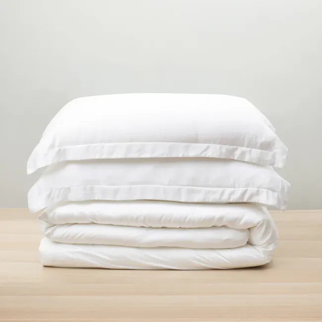 Heveya® Bamboo Duvet Sheet Set - White (5 Sizes) - 2