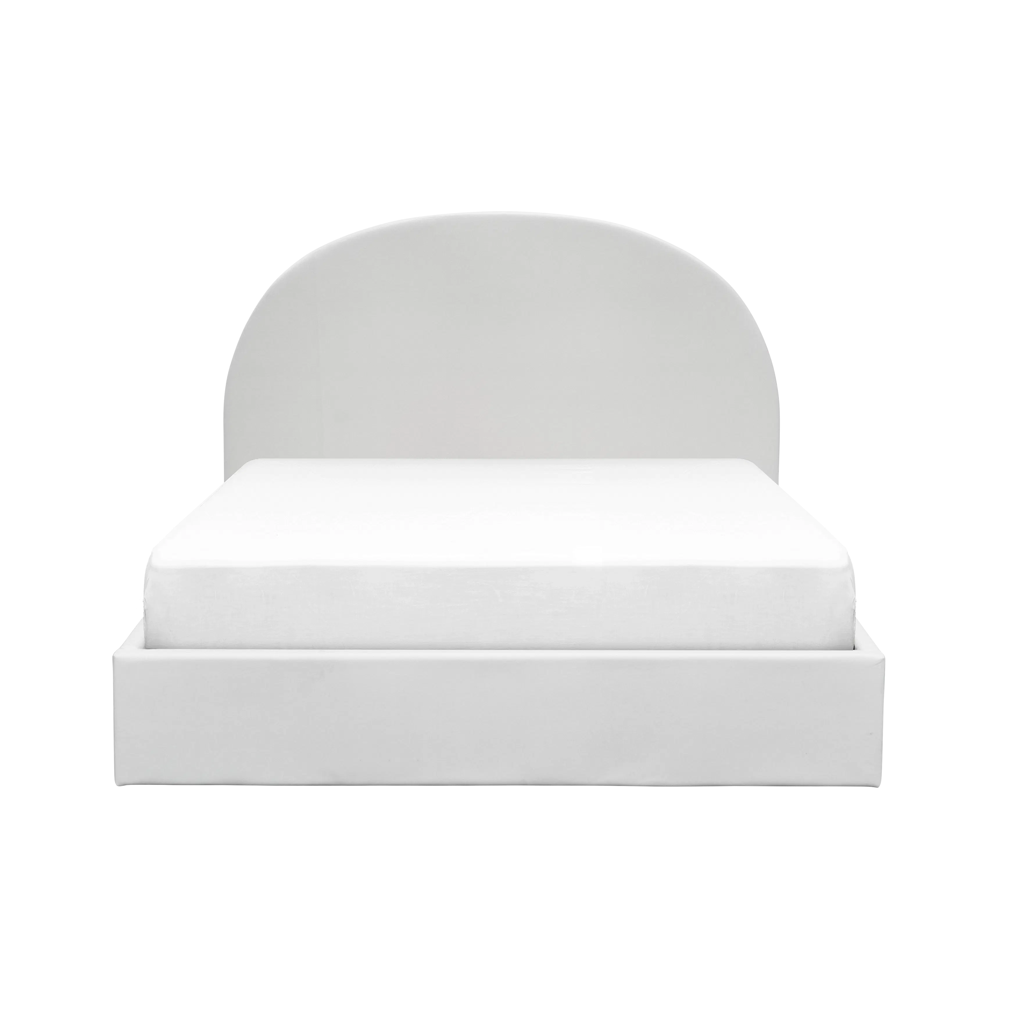 Aspen Queen Storage Bed - Light Grey (Pet Friendly)
