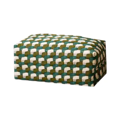 Dobbi Fabric Tissue Box - Green