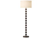 (As-is) Chestan Beaded Floor Lamp - Walnut