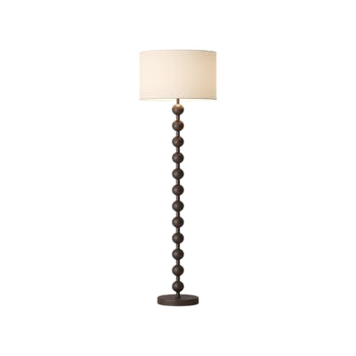 Chestan Beaded Floor Lamp - Walnut - Image 1
