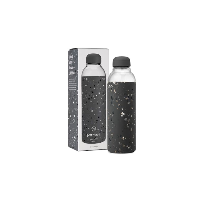 W&P Porter Water Bottle - Terrazzo Charcoal - 2