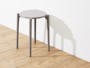 Olly Monochrome Stackable Stool - Slate - 1
