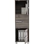 Naya 3 Door Cabinet - Dark Sonoma - 5