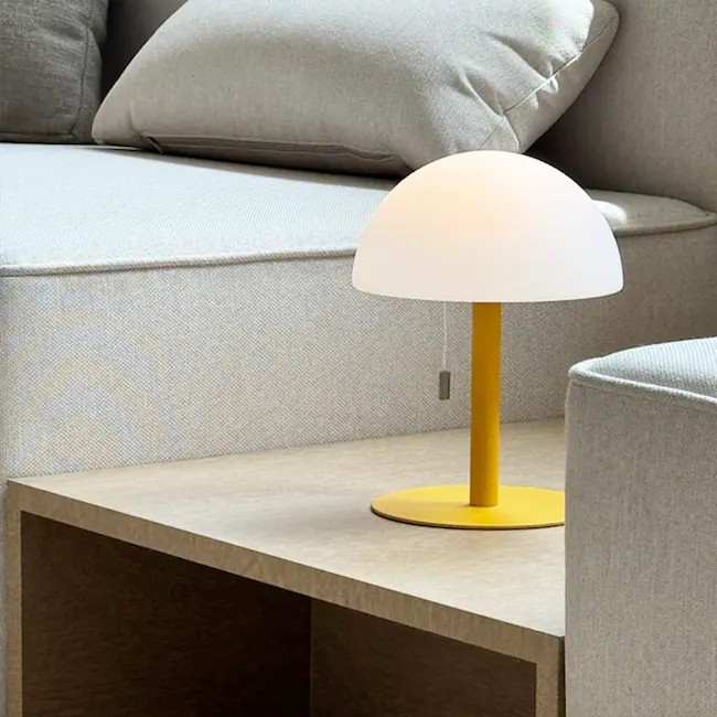 Dome LED Table Lamp - Mustard - 2