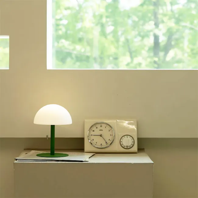 Dome LED Table Lamp - Mustard - 5