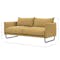 Frank 3 Seater Sofa - Mustard, Down Feathers - 2