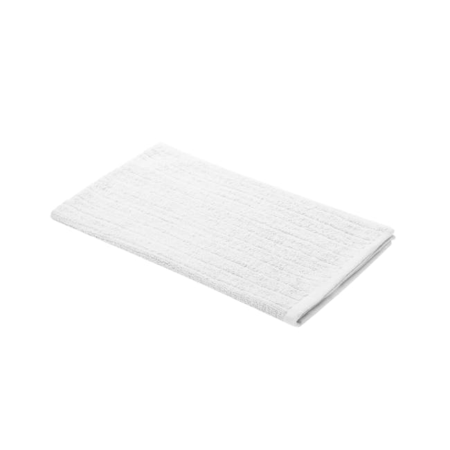 EVERYDAY Bath Towel & Hand Towel - White (Set of 4) - 4