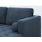 Nolan L-Shaped Sofa - Oxford Blue (Smaller Size - W257) - 5