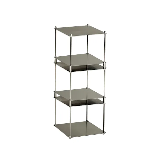 Baus Modular 4-Tier Shelf (Stainless Steel) - 1