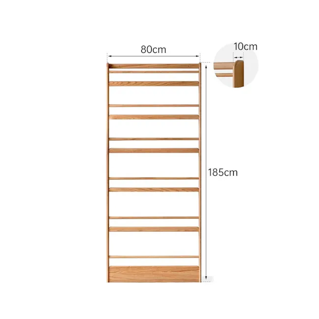 Micah 6 Tier Kids Wall Shelf 0.8m - 10