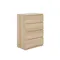 Veda 4 Drawer Chest - Oak