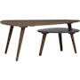 Vance Nesting Coffee Table - Cocoa, Taupe Grey - 3