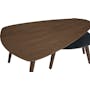 Vance Nesting Coffee Table - Cocoa, Taupe Grey - 8
